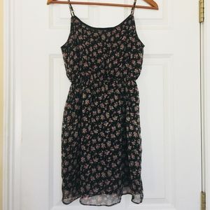 Forever 21 Black Floral Dress